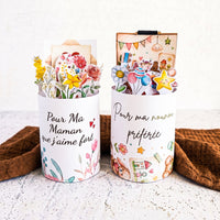Duo-Pack Wimpelketten Kinder Maxi "Mama & Nanny" – Druckvorlagen