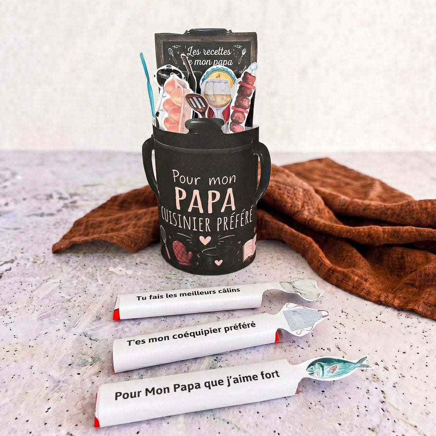Kit Banner Kinder Maxi "Vatertagsfeier" - Druckvorlage