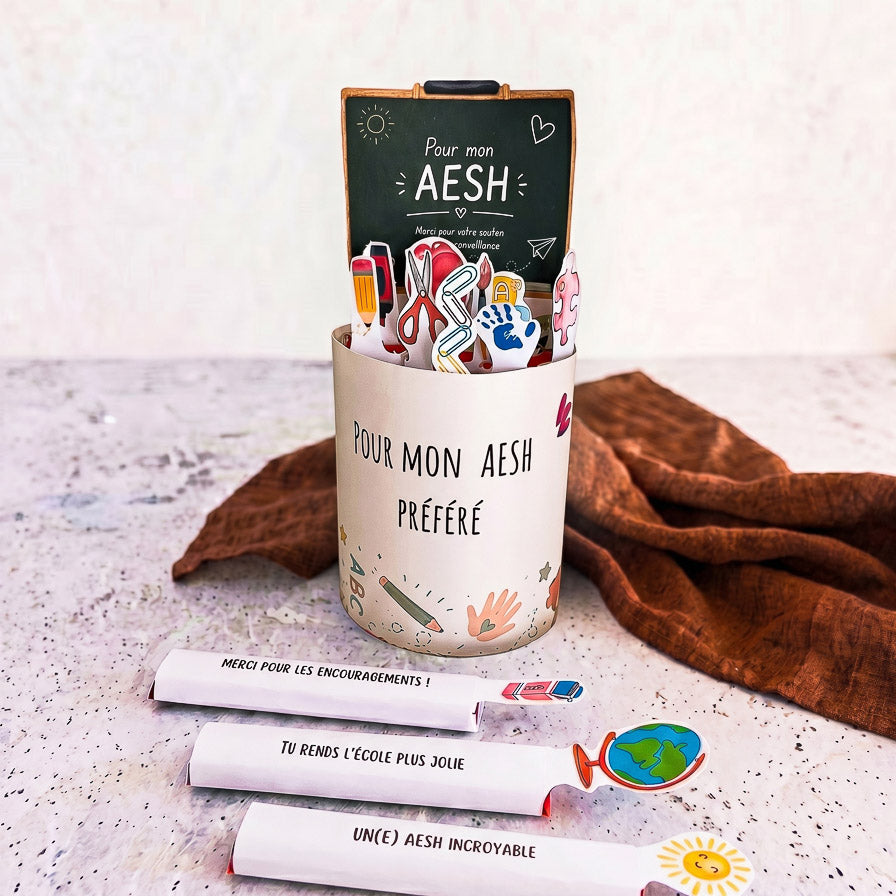 Kit Girlanden Kinder Maxi "AESH" - Druckvorlage