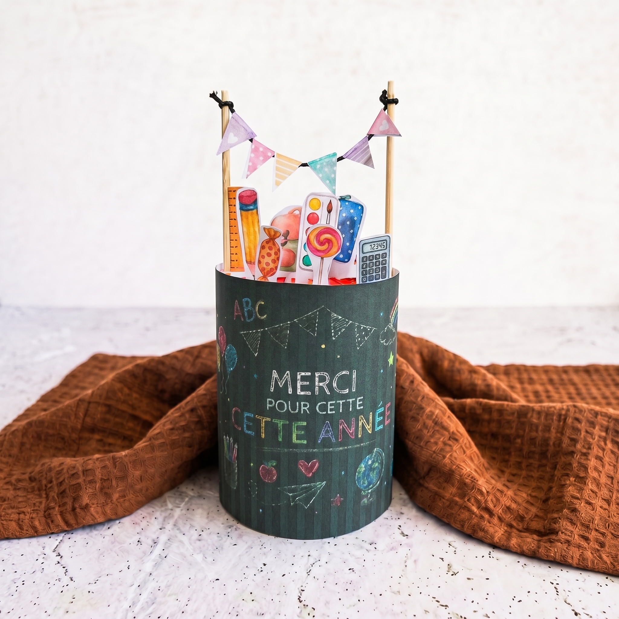 Kit Banner Kinder Maxi "Vatertagsfeier" - Druckvorlage