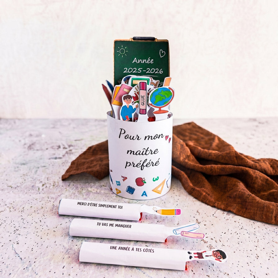 Zwei-Banner-Set Kinder Maxi „Lehrer & Schulbegleiter“ – Druckvorlagen