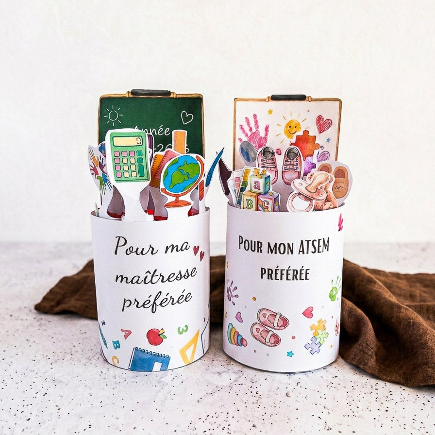 Kinder Maxi "Teacher & TA" Banner Duo Pack - Printable Templates