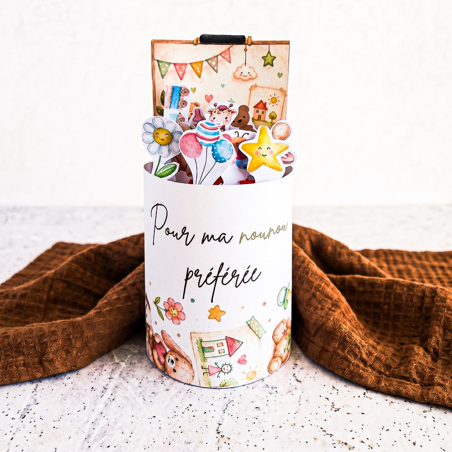 Kit Banner Kinder Maxi "Tagesmutter" - Druckvorlage