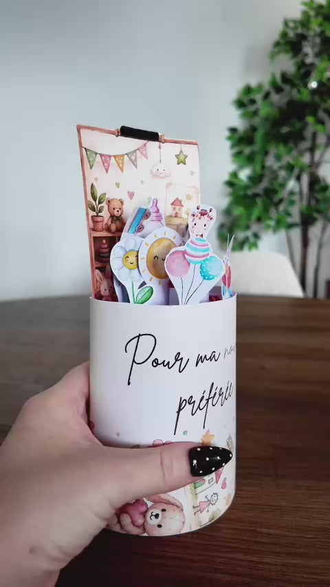 Kit Banner Kinder Maxi "Tagesmutter" - Druckvorlage