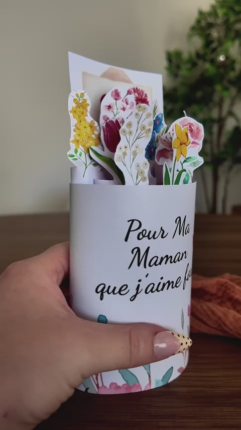 Kit de Banderolas Kinder Maxi "Mamá" - Modelo para Imprimir